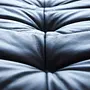 Togo Ottoman Madras-Leather Black 6