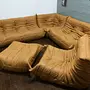 Togo Ottoman Pull-Up Leather Camel Brown 3