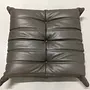 Togo Ottoman Leder Grau 1