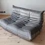 Togo Sofa 2-seater fabric Grey 2