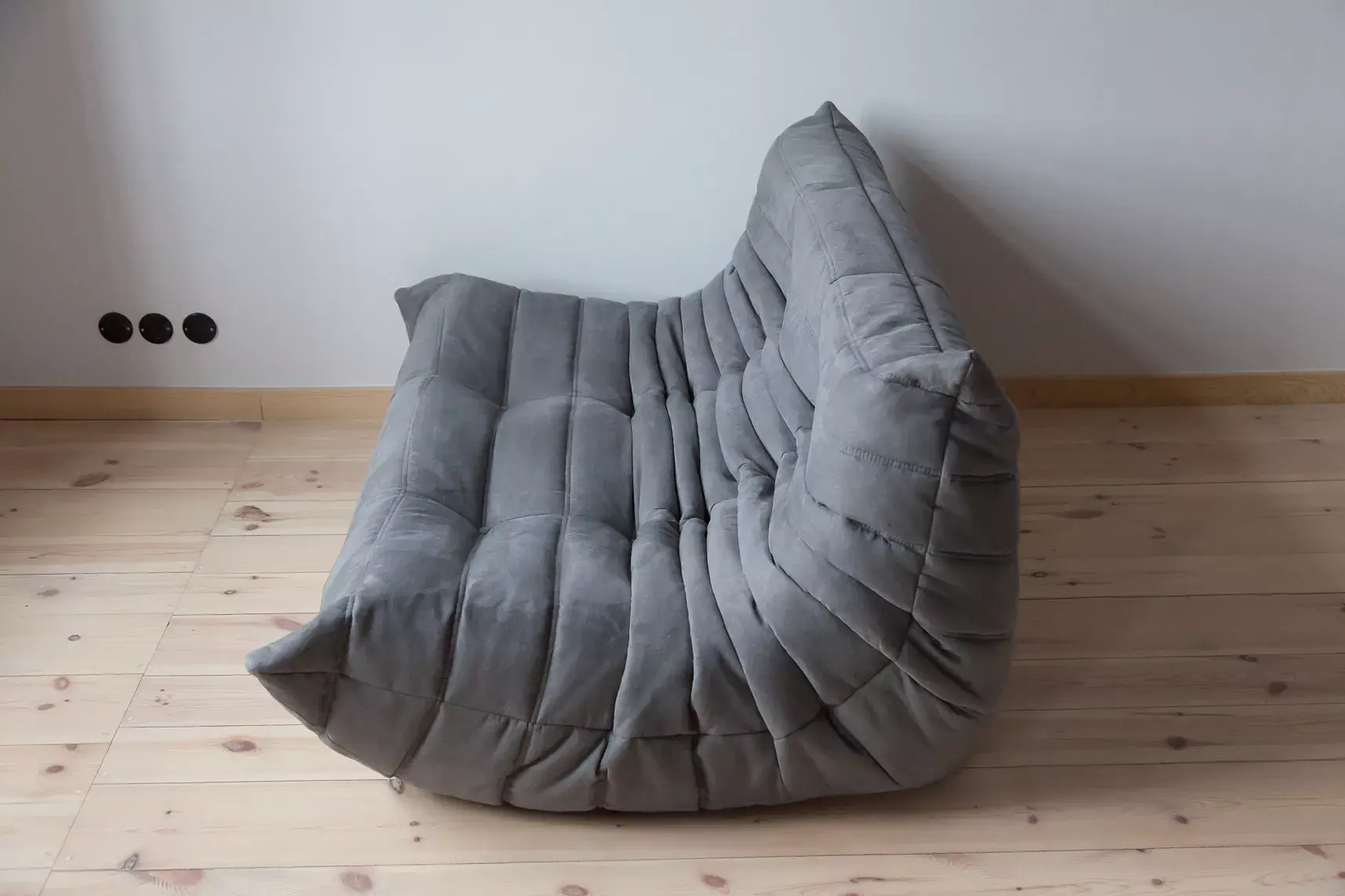 Togo Sofa 2-seater fabric Grey 3