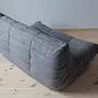 Togo Sofa 2-seater fabric Grey 6