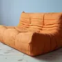 Togo Lounge Set Textile 2-pc. Orange 2