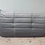 Togo Lounge Set 2-pc. Velvet Silver-Grey 4