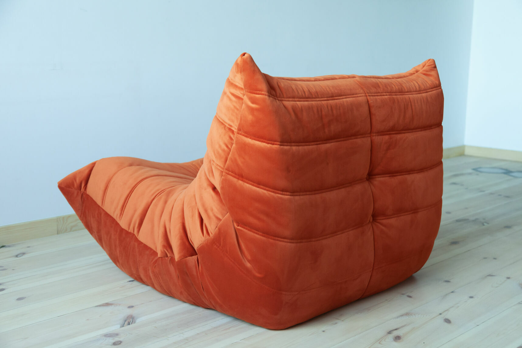 Togo Lounge Set 2-tlg. Textil Orange 7