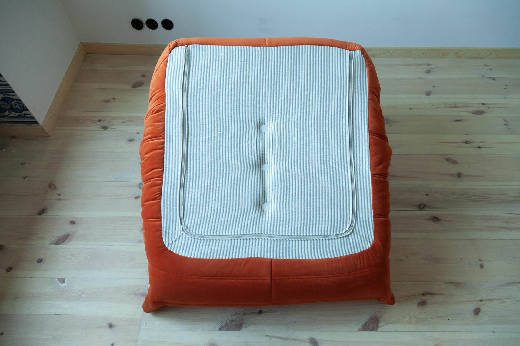Togo Lounge Set 2-tlg. Textil Orange 8
