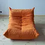 Togo Lounge Set 2-pc. Textile Orange 4