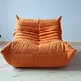 Togo Lounge Set 2-pc. Textile Orange 5