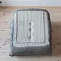 Togo Lounge Set 2-pc. Madras Leather Ash Grey 7