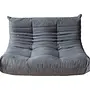 Togo Lounge Set 2-pc. Textile Grey 1