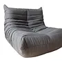 Togo Lounge Set 2-pc. Textile Grey 4
