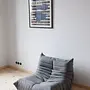 Togo Lounge Set 2-pc. Textile Grey 6