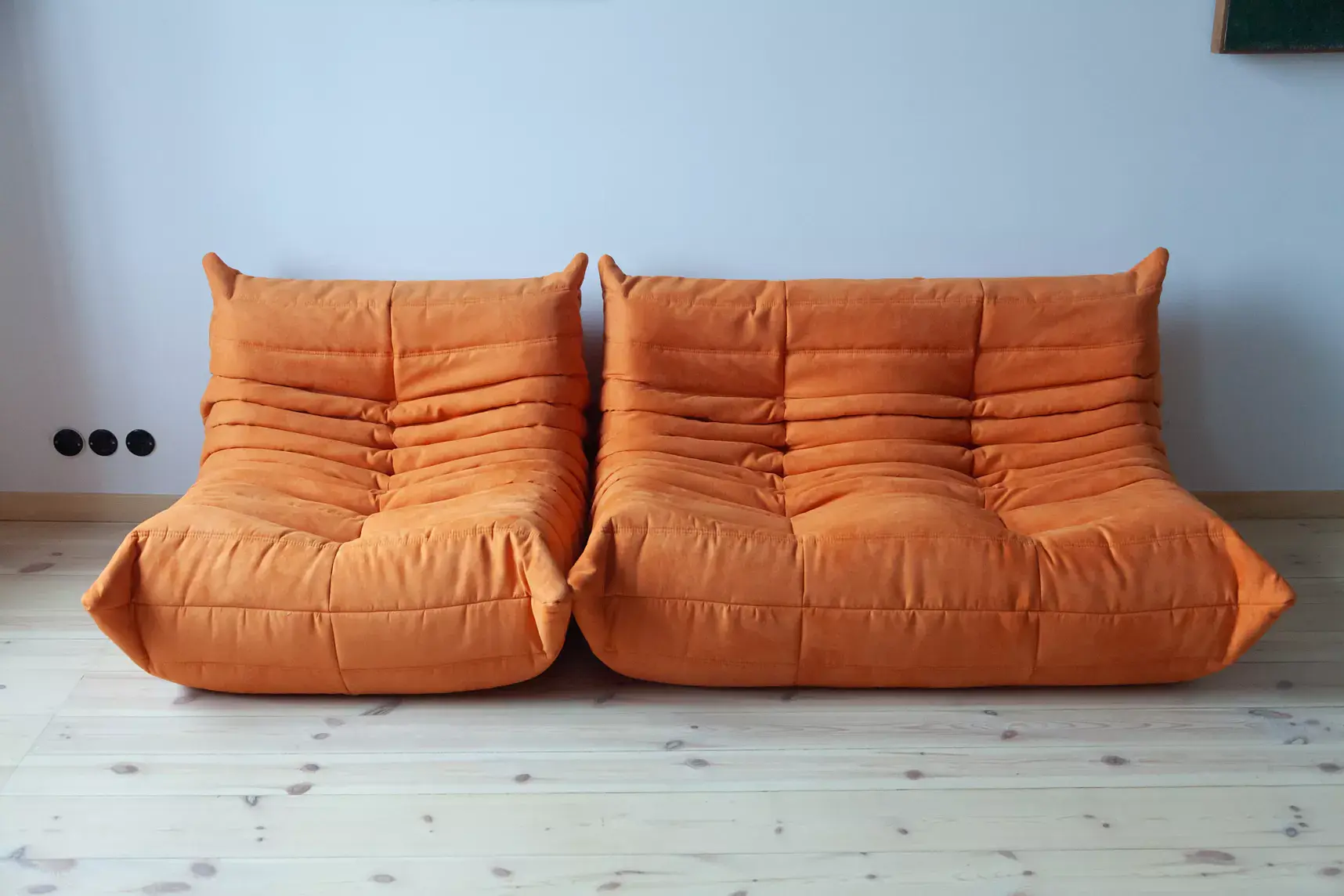 Togo Lounge Set 2-piece. Textile Orange 1