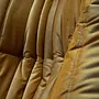 Togo Lounge Set 2-piece Velvet Golden Yellow 7