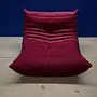 Togo Lounge Set 2-piece Velvet Burgundy 5