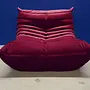 Togo Lounge Set 2-piece Velvet Burgundy 6