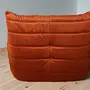 Togo Lounge Set 2-piece Velvet Amber-Orange 8