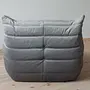 Togo Lounge Set 2-pc. Velvet Silver Grey 7