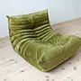 Togo Lounge Set 2-pc. Velvet Olive Green 7