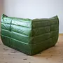 Togo Lounge Set 2-piece Pull-Up Leather Green 2