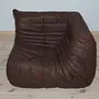 Togo Lounge Set 2-pc. Madras Leather Brown 2