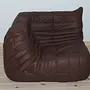 Togo Lounge Set 2-pc. Madras Leather Brown 4