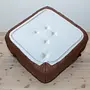 Togo Lounge Set 2-pc. Madras Leather Brown 5