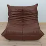 Togo Lounge Set 2-pc. Madras Leather Brown 6
