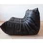 Togo Lounge Set 2-pc. Madras Leather Black 3