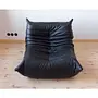 Togo Lounge Set 2-pc. Madras Leather Black 5