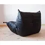 Togo Lounge Set 2-pc. Madras Leather Black 7