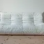 Togo Lounge Set 3-pc. Madras Leather White 1