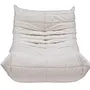 Togo Lounge Set 3-tlg. Textil Off-White 3