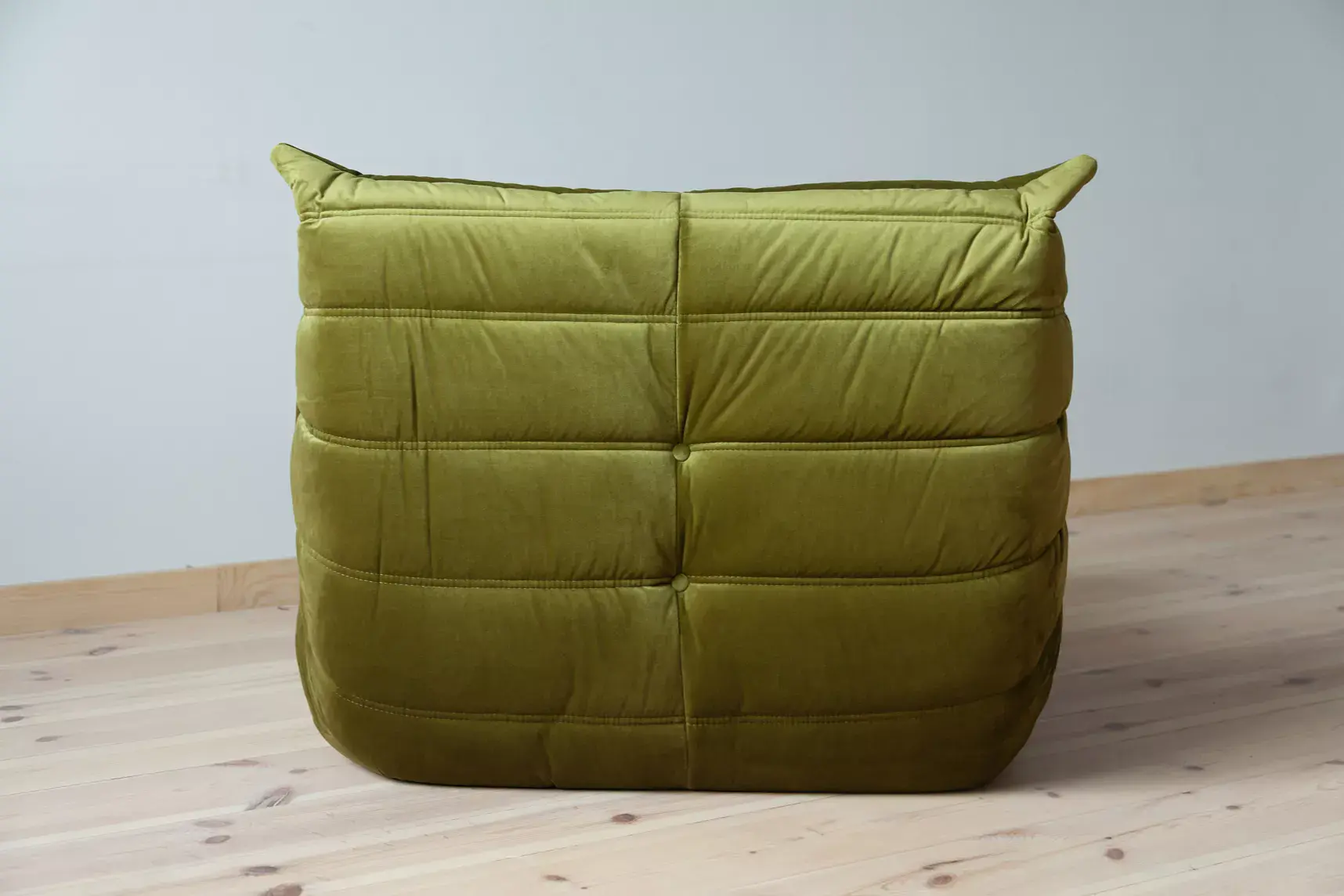 Togo Lounge Set 3-pc. Velvet Olive Green 6