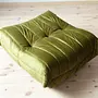 Togo Lounge Set 3-pc. Velvet Olive Green 7