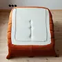 Togo Lounge Set 3-pc. Velvet Amber-Orange 6