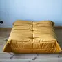 Togo Lounge Set 3-piece Velvet Gold Yellow 5