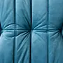 Togo Lounge Set 3-piece Velvet Sea Blue 4