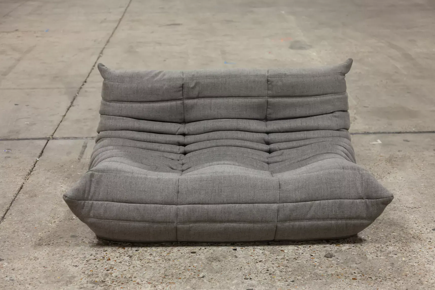 Togo Lounge Set 3-pc. Woven fabric warm grey 1