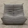 Togo Lounge Set 3-pc. Woven fabric warm grey 4