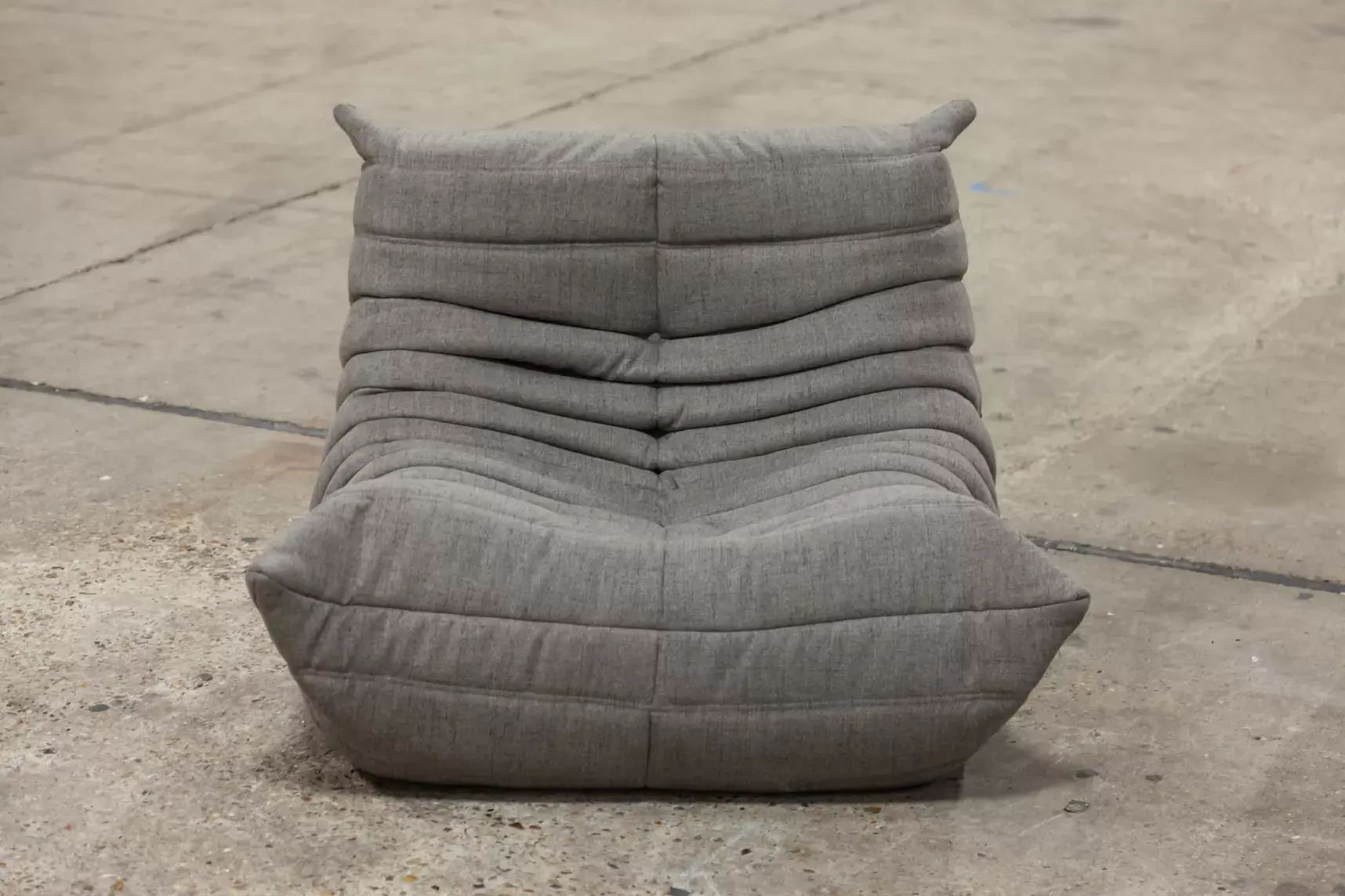 Togo Lounge Set 3-pc. Woven fabric warm grey 4