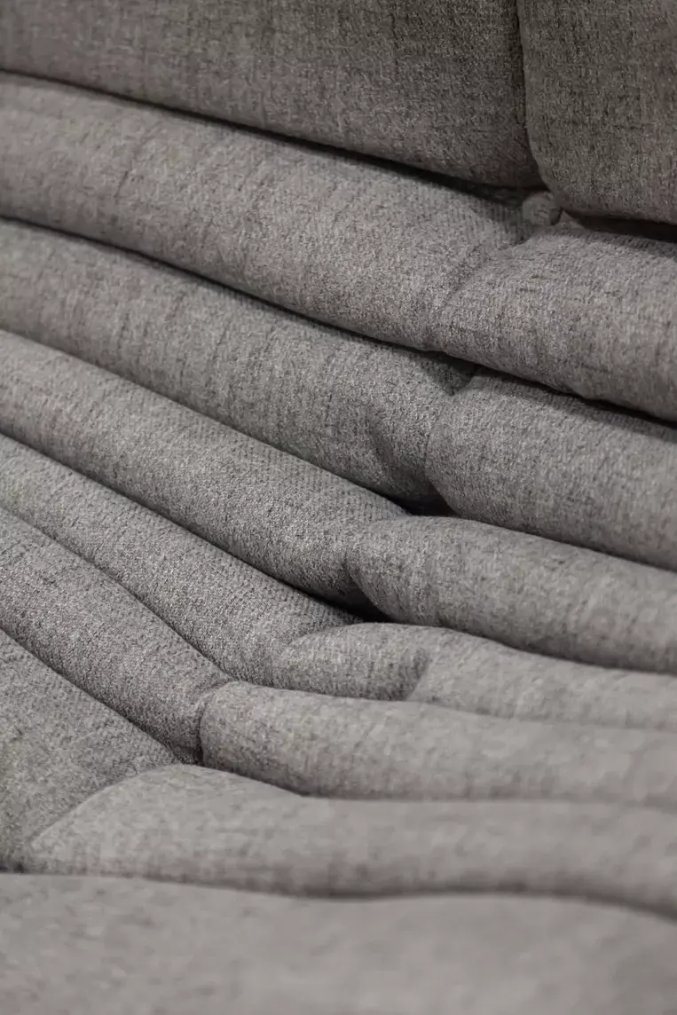 Togo Lounge Set 3-pc. Woven fabric warm grey 8