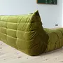 Togo Lounge Set 2-pc. Velvet Olive Green 4