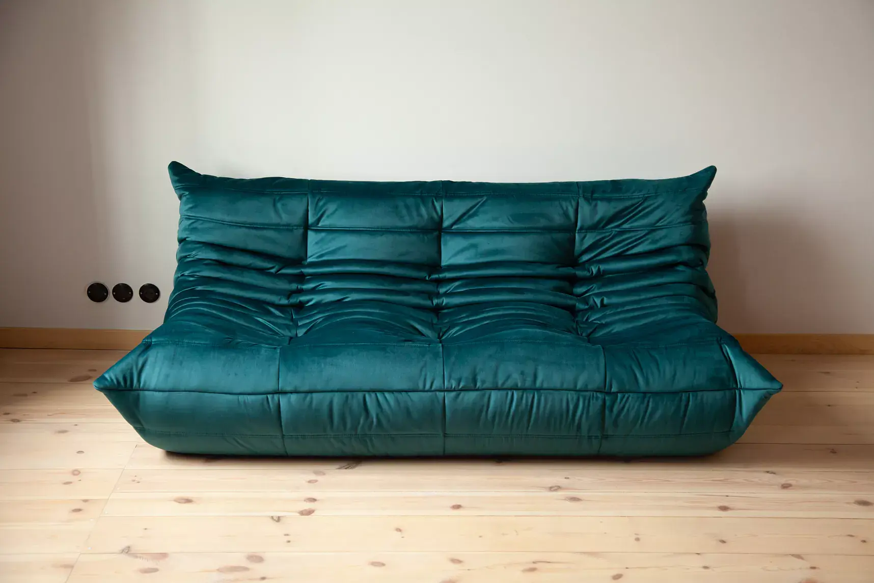 Togo Lounge Set 3-pc. Velvet Petrol 1