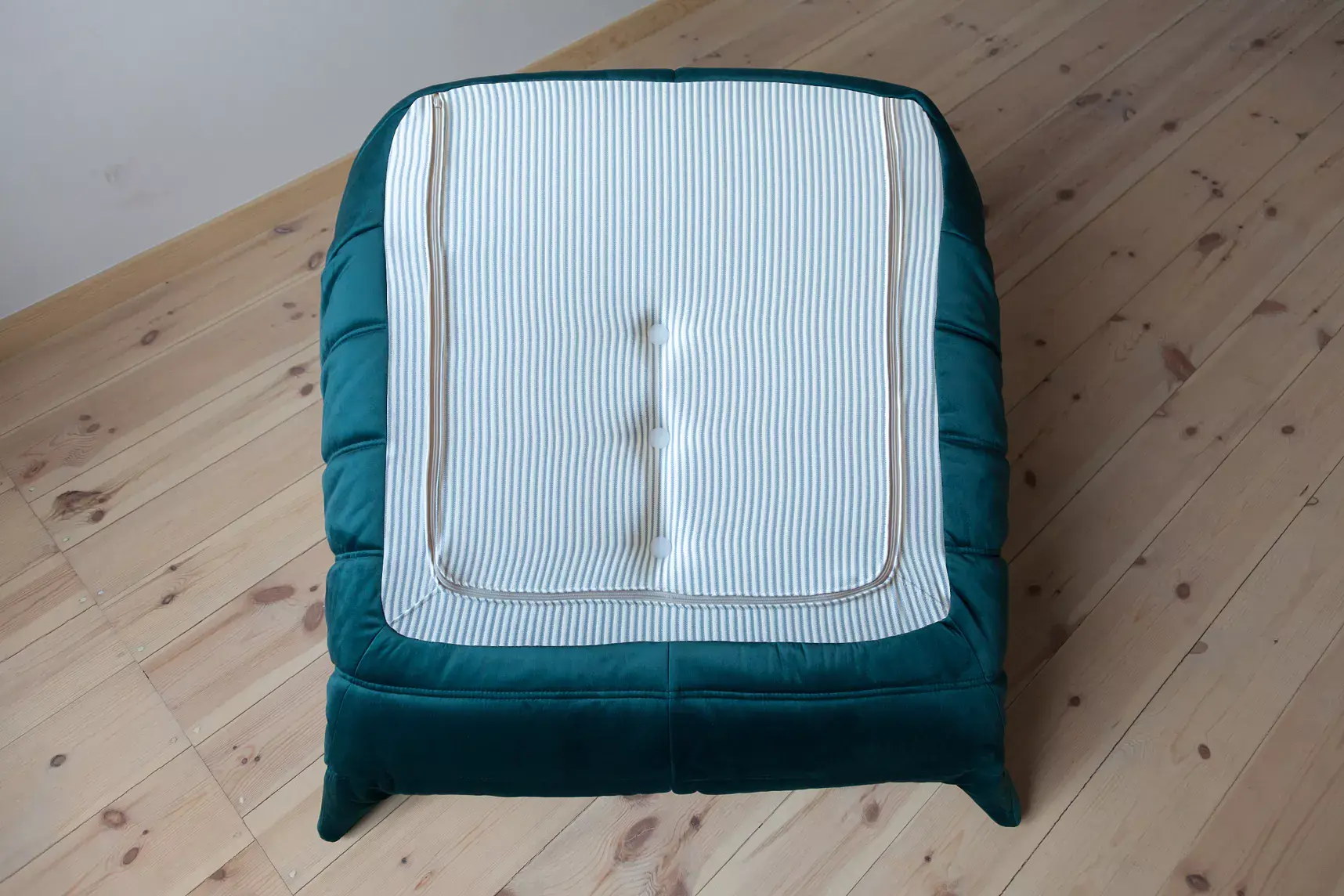 Togo Lounge Set 3-pc. Velvet Petrol 7