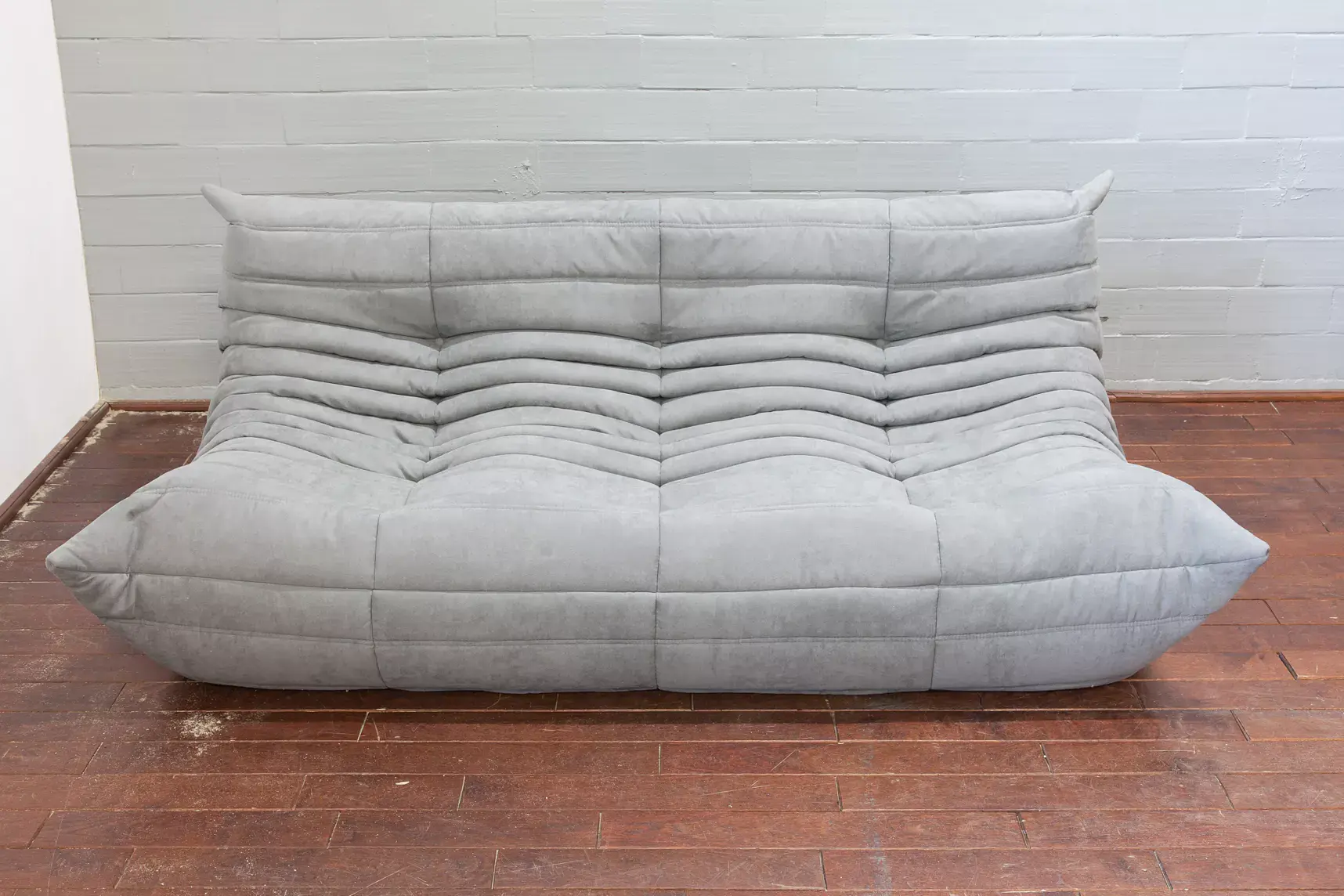 Togo Lounge Set 3-piece Textile Grey 1