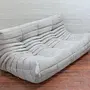 Togo Lounge Set 3-piece Textile Grey 2