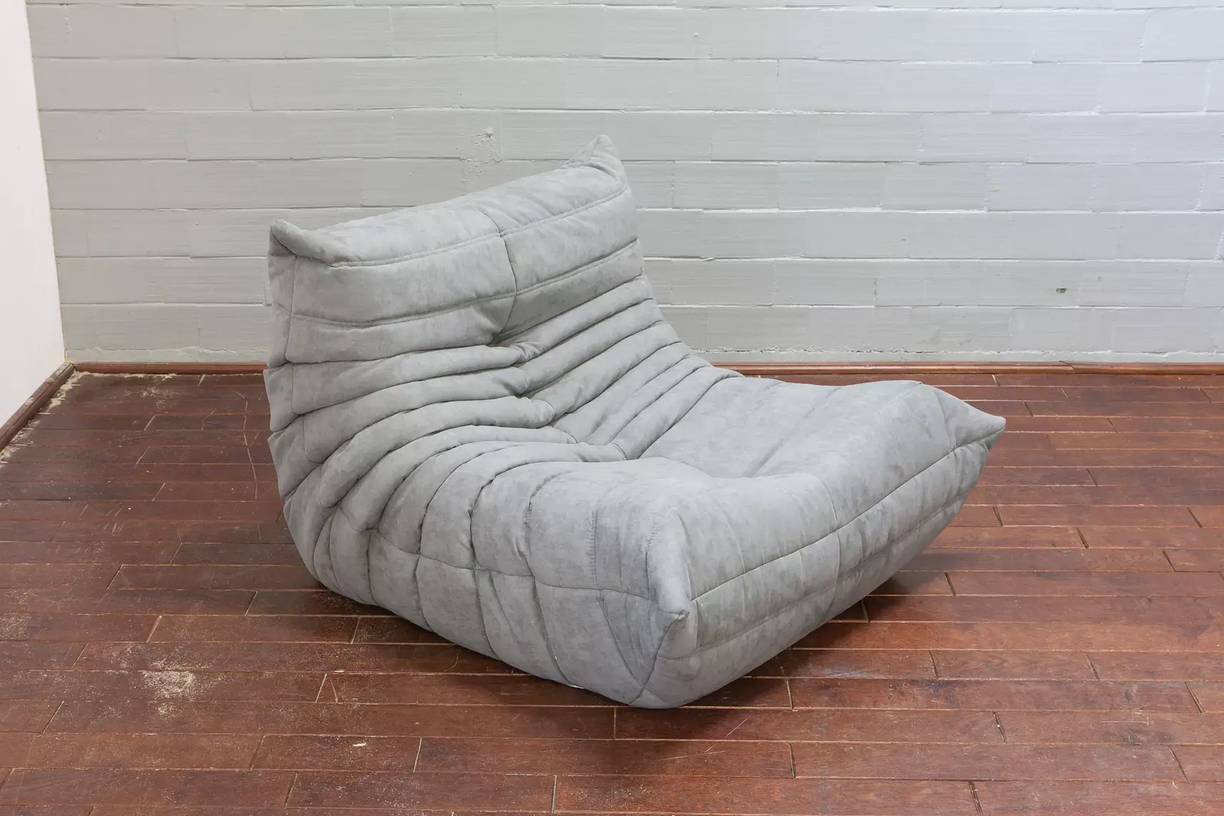 Togo Lounge Set 3-piece Textile Grey 4