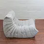 Togo Lounge Set 3-piece Textile Grey 5