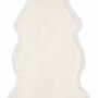 Schaffell Teppich Ivory 1